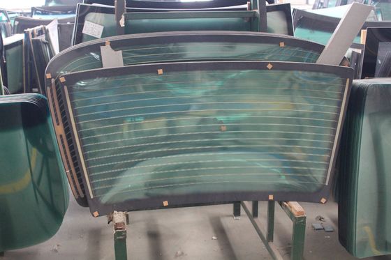 China Oem Standard Bus Windshield Glass For Yutong Golden Dragon Coating Thickness 5 - 8μM supplier