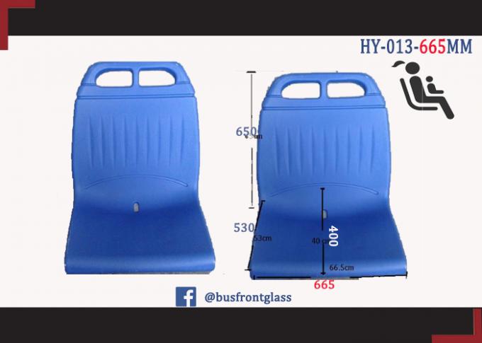 citybus seat plastci ABS kinglong 440mmblue red bus accessory yutong PUbus seats 350mm400mm420mm