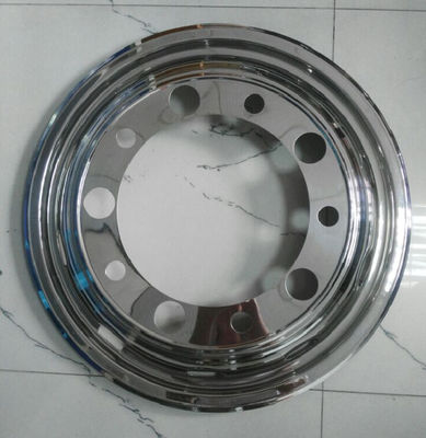 China Scania Truck Bus Wheel Covers 22.5 Inch  304 Stainless Steel Anti - Rust supplier