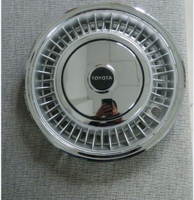 China Durable ABS  Wheel Center Cap , Toyota Hiace Wheel Cover Chrome Surface Treatment supplier