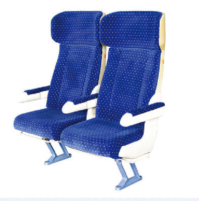 China Soft VIP Train Leather Bus Seats , Luxurybus Passenger Seat With Armrest supplier