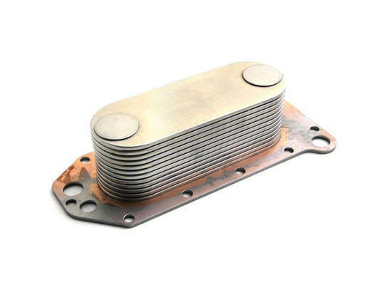 China Bulletproof Diesel Oil Cooler , High Standard Aftermarket Engine Oil Cooler Kit supplier