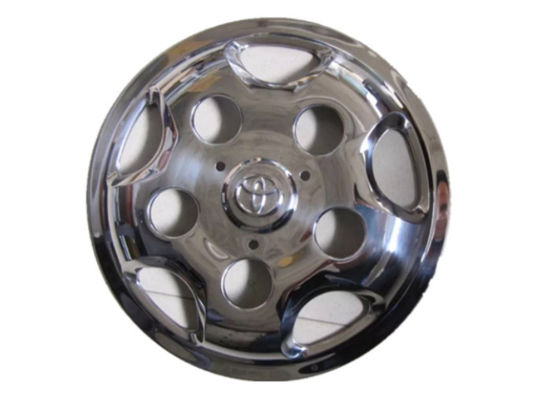 Toyota Coaster Bus Wheel Covers 17.5 Inch 5 Holes Polishing Coach Wheel Trims supplier