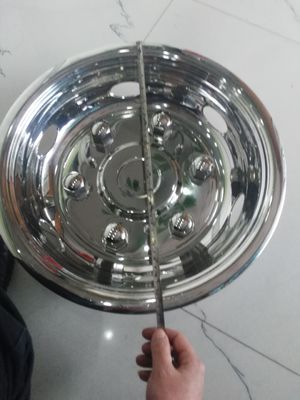 16 Inch Stainless Steel Wheel Covers , Durable Universal Bus Wheel Simulators supplier