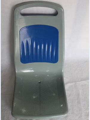 ABS Plastic Bus Seats Blue And White 400 * 440 Corrosion Resistance Anti - Staic supplier