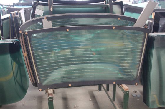 Oem Standard Bus Windshield Glass For Yutong Golden Dragon Coating Thickness 5 - 8μM supplier