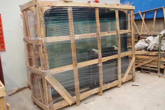 Oem Standard Bus Windshield Glass For Yutong Golden Dragon Coating Thickness 5 - 8μM supplier