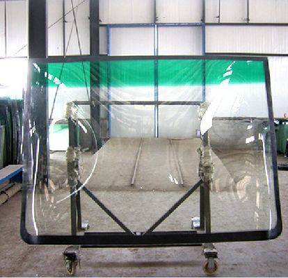 Golden Dragon Bus Window Glass , Custom Strong Tempered Bus Windscreen Glass supplier