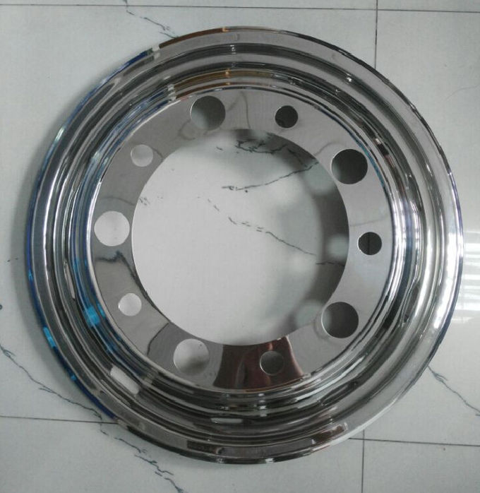 Scania Truck Bus Wheel Covers 22.5 Inch  304 Stainless Steel Anti - Rust